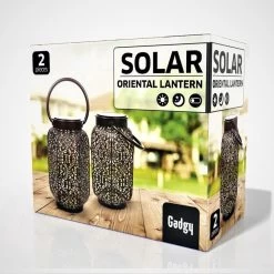 Gadgy Solar Oosterse Lantaarn - Tafellamp Set Van 2 - Solar Tuinverlichting Op Zonneenergie - Led Buitenverlichting Met Dag/Nacht Sensor - Hanglamp - Tuinlantaarn - 22xØ14CM - Metaal - Zwart 18 Gadgy Solar Oosterse Lantaarn - Tafellamp Set Van 2 - Solar Tuinverlichting Op Zonneenergie - Led Buitenverlichting Met Dag/Nacht Sensor - Hanglamp - Tuinlantaarn - 22xØ14CM - Metaal - Zwart -Philips Hue Winkel 1200x1200 2936