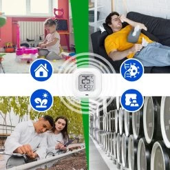 YUCONN Hygrometer Bluetooth - Temperatuurmeter Binnen En Buiten - Weerstation Draadloos - Luchtvochtigheidsmeter Binnen En Buiten - Digitaal Gratis App 19 YUCONN Hygrometer Bluetooth - Temperatuurmeter Binnen En Buiten - Weerstation Draadloos - Luchtvochtigheidsmeter Binnen En Buiten - Digitaal Gratis App -Philips Hue Winkel 1200x1200 2951