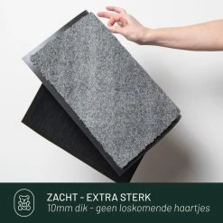 Deurmat Studio M - OPTICLEAN - Droogloopmat Binnen - 60X80 Cm - Lichtgrijs - Verschillende Afmetingen En Kleuren -Philips Hue Winkel 1200x1200 2961