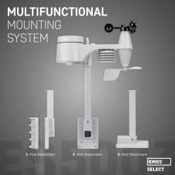 EMOS Weerstation Met Wind En Regenmeter, Draadloos Binnen- En Buitenweersysteem Met Kleurendisplay, Bewaakt Temperatuur, Luchtdruk, Luchtvochtigheid, Comfort & Hitte-index, 12-24 Uursvoorspelling 14 EMOS Weerstation Met Wind En Regenmeter, Draadloos Binnen- En Buitenweersysteem Met Kleurendisplay, Bewaakt Temperatuur, Luchtdruk, Luchtvochtigheid, Comfort & Hitte-index, 12-24 Uursvoorspelling -Philips Hue Winkel 1200x1200 2995