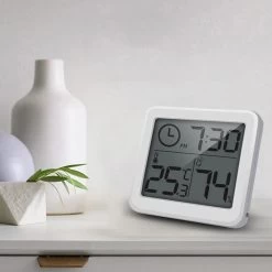 Greenure Digitale Thermometer - Hygrometer - Luchtvochtigheidsmeter - Voor Binnen