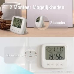 Thermometer En Hygrometer Met Batterijen - Digitale Luchtvochtigheidsmeter - Thermometer Binnen - 2 In 1 -Philips Hue Winkel 1200x1200 3060