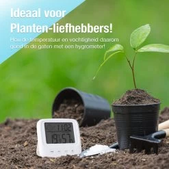 Thermometer En Hygrometer Met Batterijen - Digitale Luchtvochtigheidsmeter - Thermometer Binnen - 2 In 1 -Philips Hue Winkel 1200x1200 3064