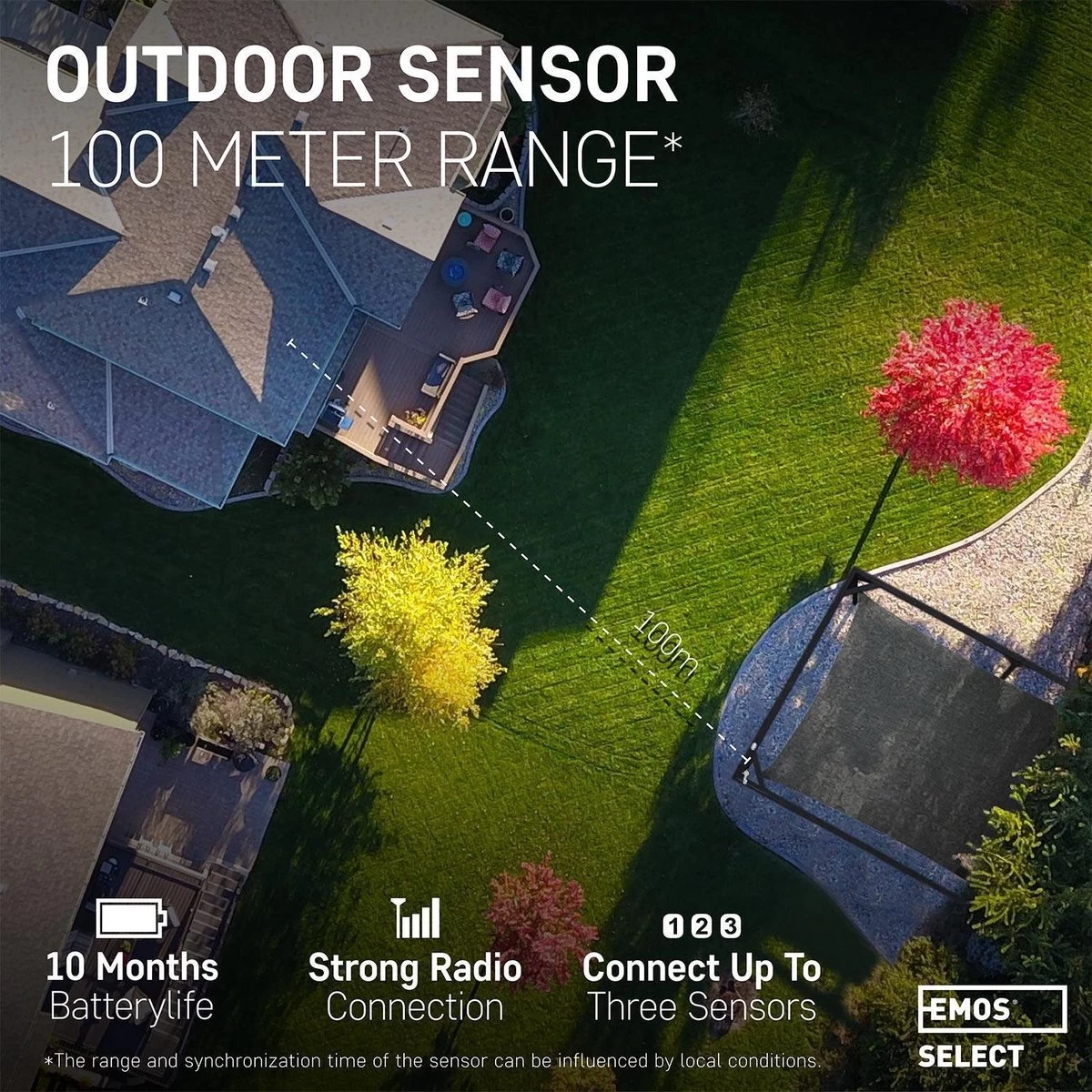 Emos Select Professioneel Weerstation Met Buitensensor, Incl. Touchscreen Kleurendisplay, DCF-ontvangstsignaal Klok - Binnen- En Buitentemperatuur, Weersvoorspelling, Met Draadloze Regenmeter En Windmeter 6 Emos Select Professioneel Weerstation Met Buitensensor, Incl. Touchscreen Kleurendisplay, DCF-ontvangstsignaal Klok - Binnen- En Buitentemperatuur, Weersvoorspelling, Met Draadloze Regenmeter En Windmeter - Afbeelding 4