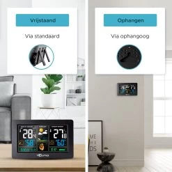 Qumax Weerstation Binnen En Buiten - Draadloos Weerstation Met Buitensensor Tot 60 Meter Bereik - Waterdicht 17 Qumax Weerstation Binnen En Buiten - Draadloos Weerstation Met Buitensensor Tot 60 Meter Bereik - Waterdicht -Philips Hue Winkel 1200x1200 3125