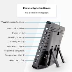 Qumax Weerstation Binnen En Buiten - Draadloos Weerstation Met Buitensensor Tot 60 Meter Bereik - Waterdicht 21 Qumax Weerstation Binnen En Buiten - Draadloos Weerstation Met Buitensensor Tot 60 Meter Bereik - Waterdicht -Philips Hue Winkel 1200x1200 3129