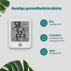 Ease Electronicz Hygrometer Min/Max - Luchtvochtigheidsmeter - Digitaal Weerstation - Vochtigheidsmeter - Thermometer Voor Binnen - Met Verlichting 16 Ease Electronicz Hygrometer Min/Max - Luchtvochtigheidsmeter - Digitaal Weerstation - Vochtigheidsmeter - Thermometer Voor Binnen - Met Verlichting -Philips Hue Winkel 1200x1200 3166