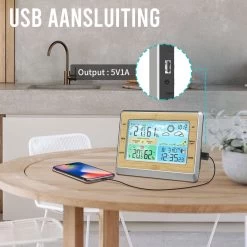 LuxerLiving Weerstation Draadloos Voor Binnen En Buiten Hygrometer Analoog Luchtvochtigheidsmeter -Philips Hue Winkel 1200x1200 3224