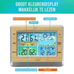 LuxerLiving Weerstation Draadloos Voor Binnen En Buiten Hygrometer Analoog Luchtvochtigheidsmeter -Philips Hue Winkel 1200x1200 3225