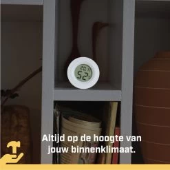 Tool Meister TM2 - Thermometer & Hygrometer - Luchtvochtigheidsmeter Voor Binnen/Koelkast - Wit - Incl Batterijen -Philips Hue Winkel 1200x1200 3238