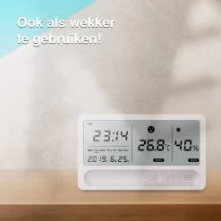 Qitch&Quisine Thermometer En Hygrometer - Oplaadbare Digitale Luchtvochtigheidsmeter - Thermometer Binnen - 2 In 1 -Philips Hue Winkel 1200x1200 3249