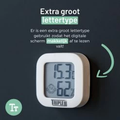 Triple J® Hygrometer - Thermometer Binnen Digitaal - Hygrometer Binnen - Incl. Batterij En Plakstrip 15 Triple J® Hygrometer - Thermometer Binnen Digitaal - Hygrometer Binnen - Incl. Batterij En Plakstrip -Philips Hue Winkel 1200x1200 3271