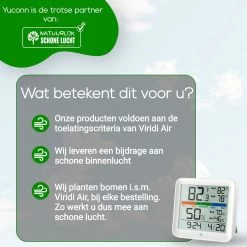 YUCONN Weerstation Hygrometer - Luchtvochtigheidsmeter - Binnen En Buiten - Draadloos Met Buitensensor - Digitaal - Wit 18 YUCONN Weerstation Hygrometer - Luchtvochtigheidsmeter - Binnen En Buiten - Draadloos Met Buitensensor - Digitaal - Wit -Philips Hue Winkel 1200x1200 3308