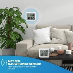 Infinite Goods Hygrometer - Weerstation - Luchtvochtigheidsmeter - Thermometer Voor Binnen - Vochtmeter - 2 In 1 - Incl. Batterij -Philips Hue Winkel 1200x1200 3313