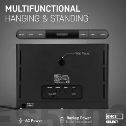 EMOS Weerstation, Draadloos Binnen- En Buitenweersysteem Met Kleurendisplay, Bewaakt Tijd & Datum, Temperatuur, Luchtvochtigheid, Luchtdruk, Comfort & Hitte-index, 12-24 Uursvoorspelling 16 EMOS Weerstation, Draadloos Binnen- En Buitenweersysteem Met Kleurendisplay, Bewaakt Tijd & Datum, Temperatuur, Luchtvochtigheid, Luchtdruk, Comfort & Hitte-index, 12-24 Uursvoorspelling -Philips Hue Winkel 1200x1200 3333