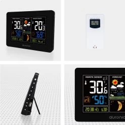 Auronic Weerstation - Draadloos - Binnen En Buiten - Met Sensor - 60M Bereik - Zwart 20 Auronic Weerstation - Draadloos - Binnen En Buiten - Met Sensor - 60M Bereik - Zwart -Philips Hue Winkel 1200x1200 3343