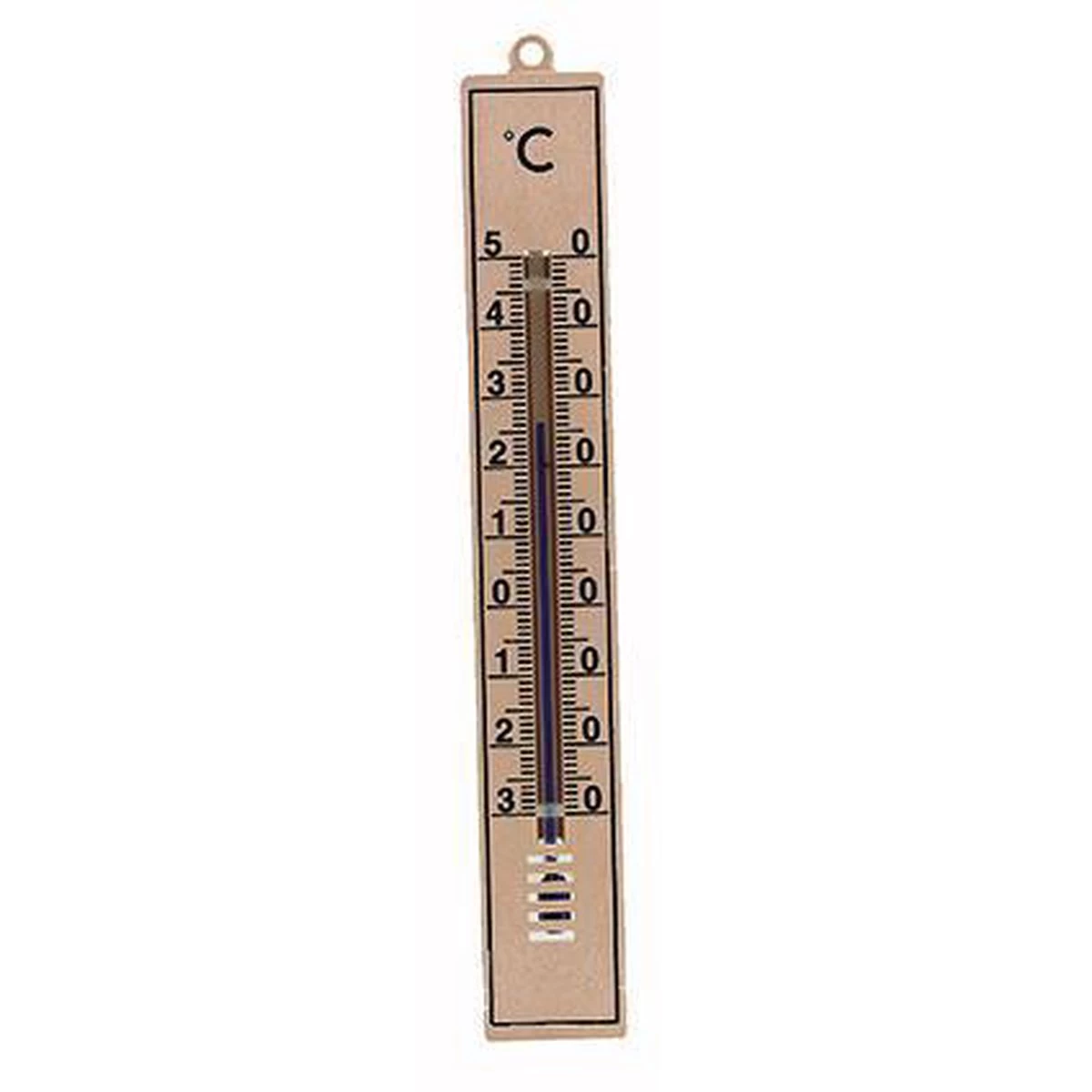 Nature Binnen/buiten Thermometer Beige Kunststof 3 X 17 Cm - Weermeters - Temperatuurmeters 8 Nature Binnen/buiten Thermometer Beige Kunststof 3 X 17 Cm - Weermeters - Temperatuurmeters - Afbeelding 6