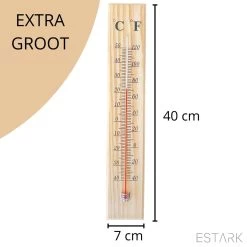 ESTARK® Buitenthermometer EXTRA GROOT - 40 X 7 CM - Binnenthermometer - Metalen Binnen Buiten Thermometer - Thermometer Voor Aan Muur Gevel - Kwik - Draadloos - Min/Max - Muurthermometer - Kozijnthermometer - Temperatuurmeter - Thermometer Hout (H40) 18 ESTARK® Buitenthermometer EXTRA GROOT - 40 X 7 CM - Binnenthermometer - Metalen Binnen Buiten Thermometer - Thermometer Voor Aan Muur Gevel - Kwik - Draadloos - Min/Max - Muurthermometer - Kozijnthermometer - Temperatuurmeter - Thermometer Hout (H40) -Philips Hue Winkel 1200x1200 3359