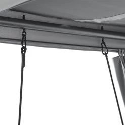 Schommelbank / Ligbank Kassandra - Donkergrijs -Philips Hue Winkel 1200x1200 340