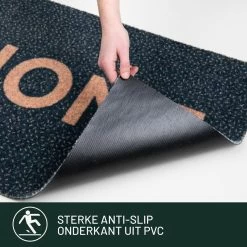 Antislip Deurmat Binnen Studio M - OPTIBRUSH - Droogloopmat Binnen 55X80 Cm - Deurmat Met Tekst HOME - Donkerblauw - Kwalitatieve Binnenmat - Deurmatten Voor Binnen En Buiten - Deurmat Buiten/Buitenmat - Droogloopmat Buiten - Inloopmat -Philips Hue Winkel 1200x1200 3425