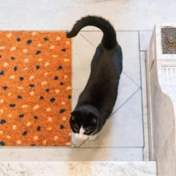 Antislip Deurmat Binnen Studio M - OPTIBRUSH - Droogloopmat Binnen - 55X80 Cm - Oranje Met Stippels - Optimale Buitenmat/Deurmat Buiten - Droogloopmat Buiten - Mat Voordeur - Inloopmat -Philips Hue Winkel 1200x1200 3449