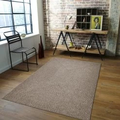 Vloerkleed Voor Binnen En Buiten - Omkeerbaar - Sisal Look - Weersbestendig - Woonkamer Balkon Keuken - Handgemaakt - Tuintapijt - Modern Boho Jute Stijl - Beige - 200cm X 300cm -Philips Hue Winkel 1200x1200 3456