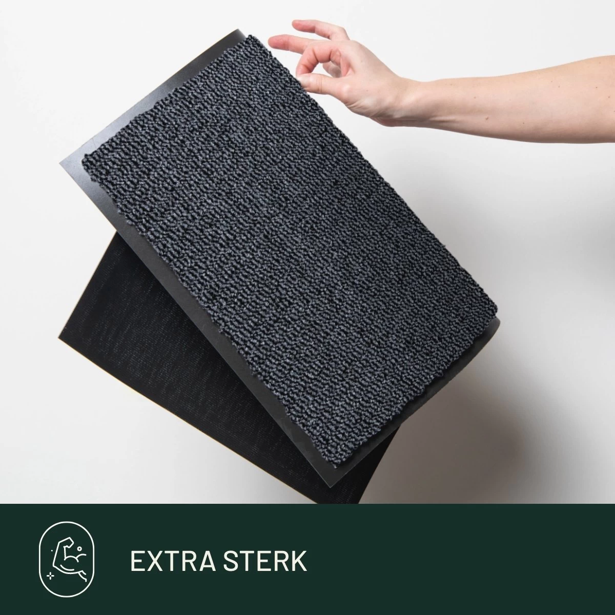 Deurmat Binnen Studio M - CLASSIC - Droogloopmat Binnen 120x180 Cm - GRIJS - Schoonloopmat - Antislip Deurmat Groot - Inloopmat - Deurmat Voor Binnen Of Buiten - Verschillende Afmetingen En Kleuren 12 Deurmat Binnen Studio M - CLASSIC - Droogloopmat Binnen 120x180 Cm - GRIJS - Schoonloopmat - Antislip Deurmat Groot - Inloopmat - Deurmat Voor Binnen Of Buiten - Verschillende Afmetingen En Kleuren - Afbeelding 10