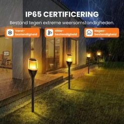 HEKO Solar® Tuinverlichting Torch - 4 Stuks - Fakkels - Op Zonne-Energie - Automatisch Aan/Uit - Eenvoudige Installatie -Philips Hue Winkel 1200x1200 3513