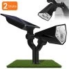 HEKO Solar® Tuinverlichting Spotta - 2 Stuks - Solar Tuinverlichting Op Zonneenergie - Wandlamp Buiten - Tuinlamp - Tuinspot - 26 LEDlamp - Dag Nacht Sensor - Schijnwerper - Met Grondspies - Warm En Koel Wit Licht -Philips Hue Winkel 1200x1200 3573