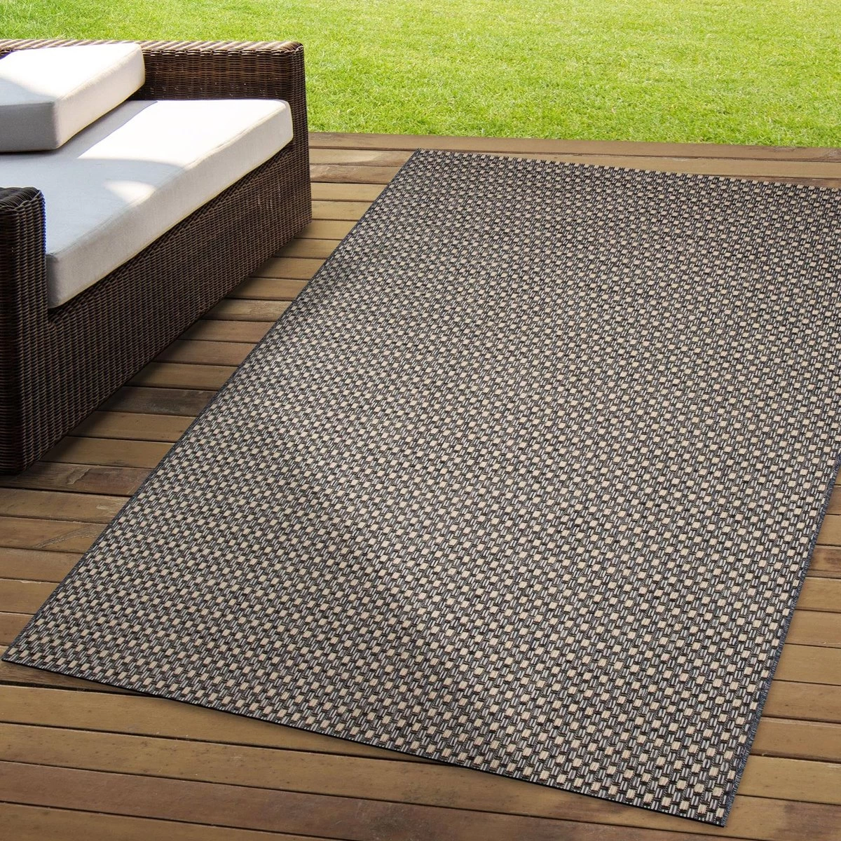 Karat Buitenkleed - Tuintapijt - Vloerkleed - Clyde - Courtyard - 200 X 290 Cm 5 Karat Buitenkleed - Tuintapijt - Vloerkleed - Clyde - Courtyard - 200 X 290 Cm - Afbeelding 3