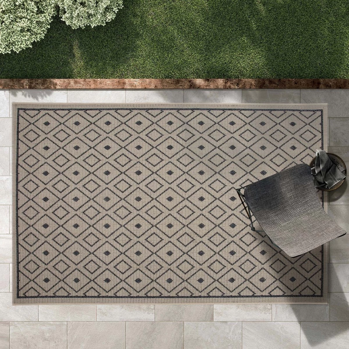 Karat Buitenkleed - Tuintapijt - Vloerkleed - Clyde - Rockport - 200 X 290 Cm 7 Karat Buitenkleed - Tuintapijt - Vloerkleed - Clyde - Rockport - 200 X 290 Cm - Afbeelding 5