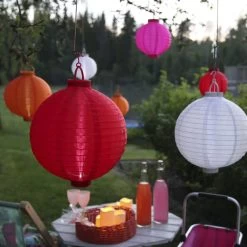 LED Solar - Tuin Lampion - Chinese Lampion - Feestballonnen - Solar Lantaarn - Ø 20 Cm Nylon - 6 Stuks -Philips Hue Winkel 1200x1200 3736