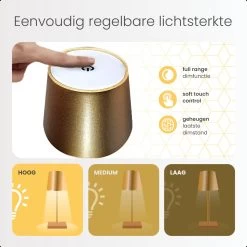 Goliving Tafellamp Op Batterijen - Oplaadbaar En Dimbaar - Moderne Touch Lamp Goud - Nachtlamp Draadloos - 26 CM 19 Goliving Tafellamp Op Batterijen - Oplaadbaar En Dimbaar - Moderne Touch Lamp Goud - Nachtlamp Draadloos - 26 CM -Philips Hue Winkel 1200x1200 3746