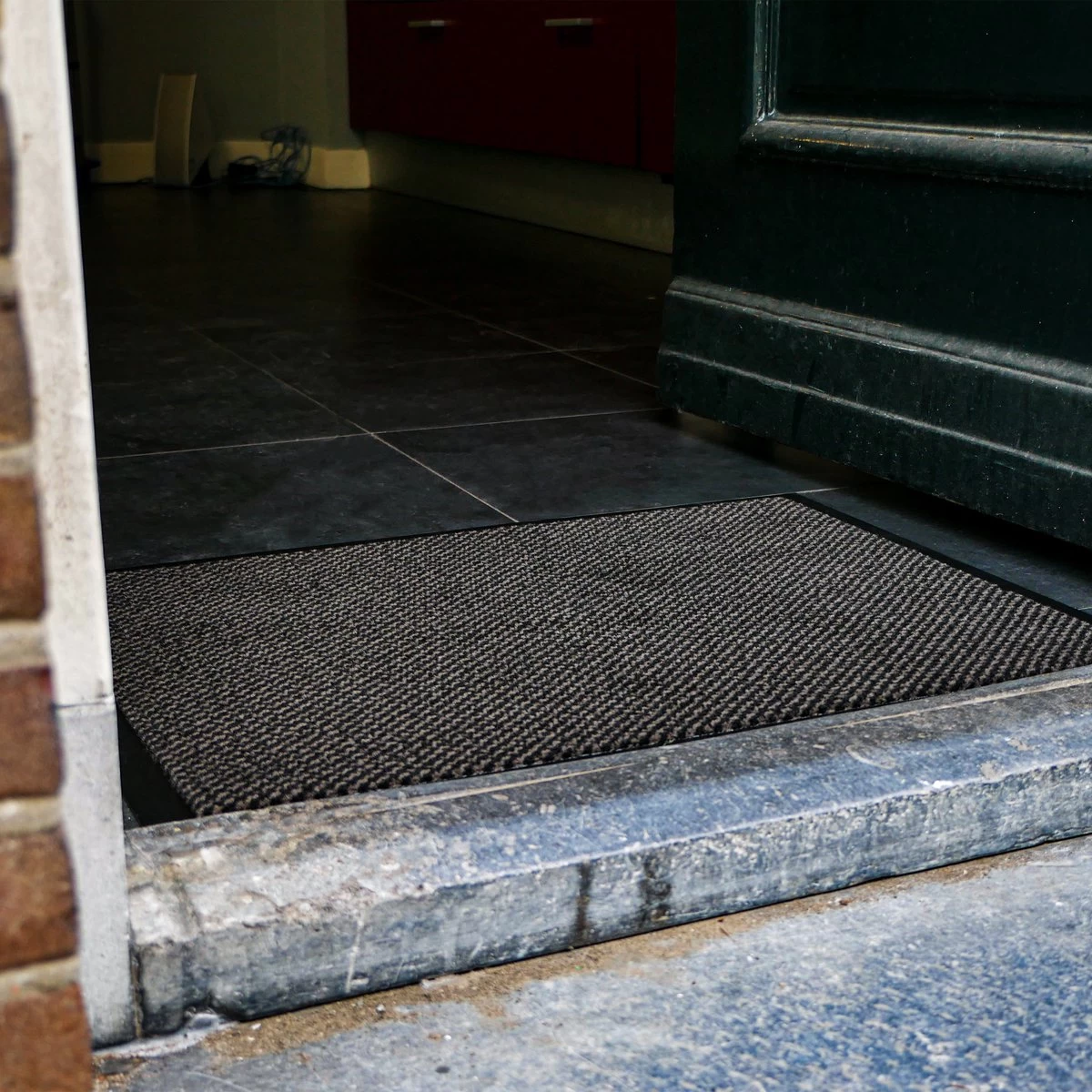 In Round Deurmat Voor Binnen En Buiten 2-pack– 60x80cm – Antraciet 10 In Round Deurmat Voor Binnen En Buiten 2-pack– 60x80cm – Antraciet - Afbeelding 8