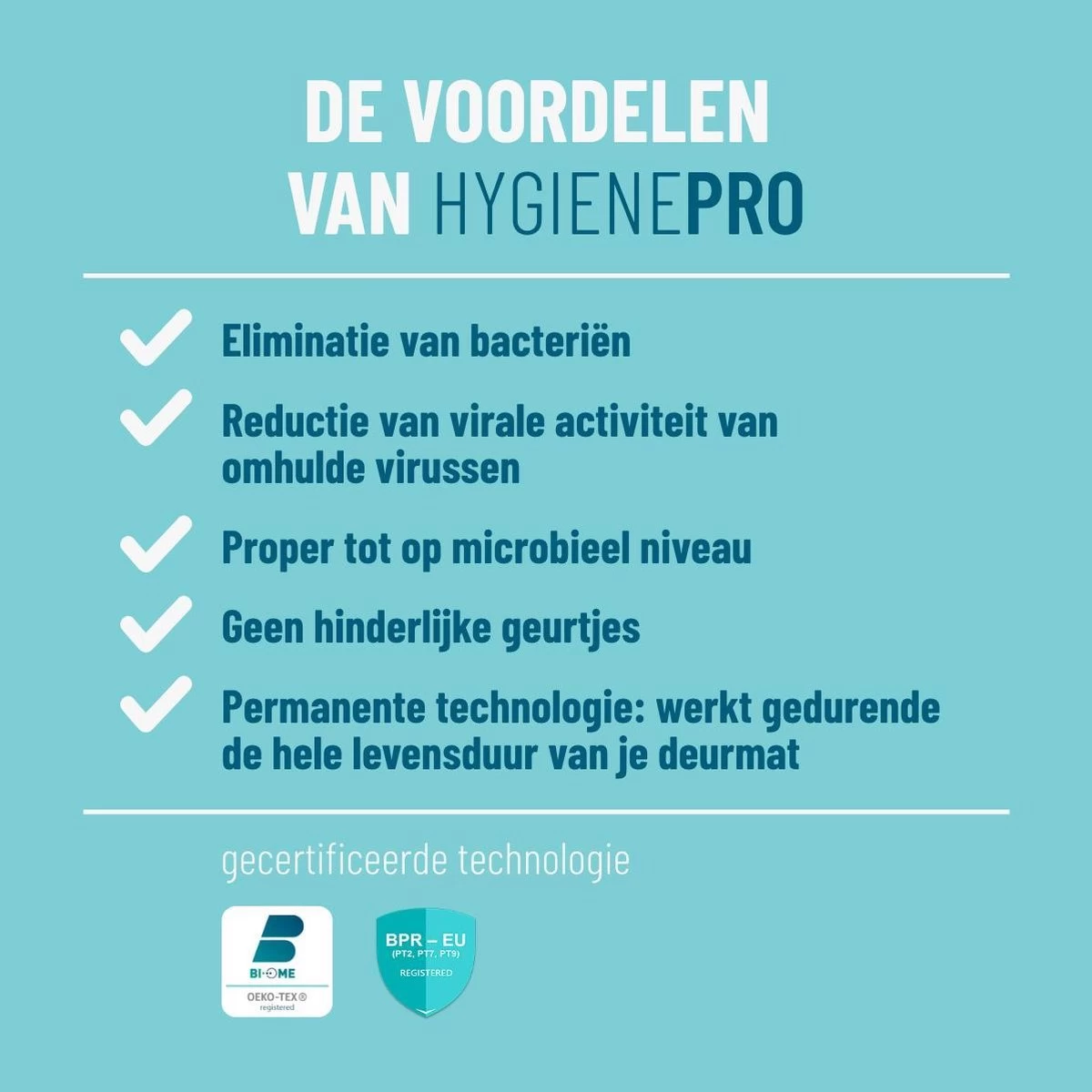 Virusreducerende Keukenmat/Keukenloper Studio M - HYGIENE PRO - Keukentapijt - 60X180 Cm - Zwart - Loper Tapijt - Loper Gang - Loper Vloerkleed - Verschillende Afmetingen 4 Virusreducerende Keukenmat/Keukenloper Studio M - HYGIENE PRO - Keukentapijt - 60X180 Cm - Zwart - Loper Tapijt - Loper Gang - Loper Vloerkleed - Verschillende Afmetingen - Afbeelding 2