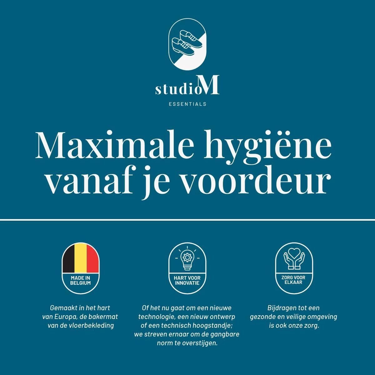 Virusreducerende Keukenmat/Keukenloper Studio M - HYGIENE PRO - Keukentapijt - 60X180 Cm - Zwart - Loper Tapijt - Loper Gang - Loper Vloerkleed - Verschillende Afmetingen 6 Virusreducerende Keukenmat/Keukenloper Studio M - HYGIENE PRO - Keukentapijt - 60X180 Cm - Zwart - Loper Tapijt - Loper Gang - Loper Vloerkleed - Verschillende Afmetingen - Afbeelding 4