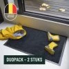 Deurmatten Set 2 Stuks Studio M - CLASSIC PRO - Deurmat Binnen 60x80 Cm - ZWART - Schoonloopmat - Antislip Deurmat - Droogloopmat Binnen 1 Deurmatten Set 2 Stuks Studio M - CLASSIC PRO - Deurmat Binnen 60x80 Cm - ZWART - Schoonloopmat - Antislip Deurmat - Droogloopmat Binnen -Philips Hue Winkel 1200x1200 3906