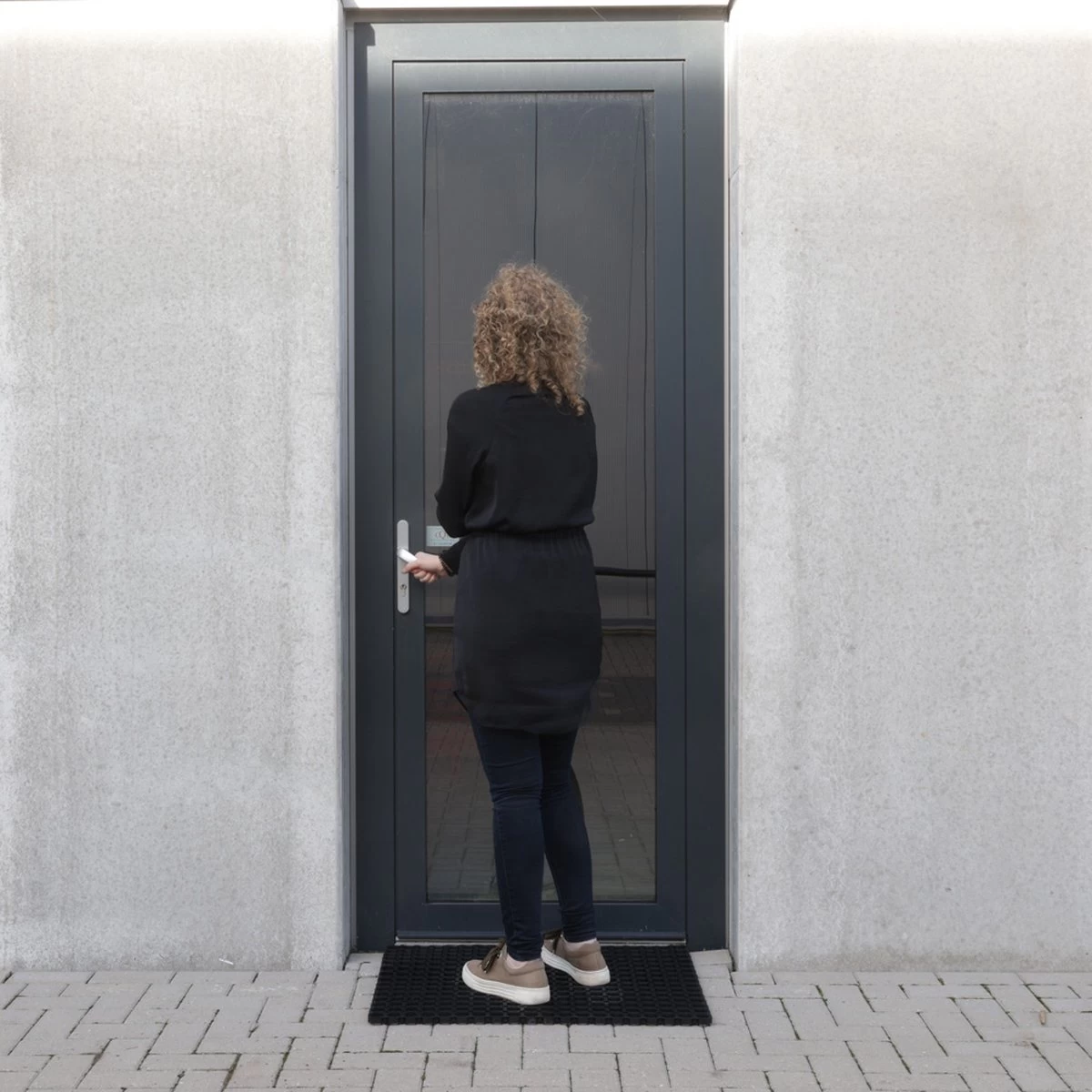 Rubber Ringmat 80 X 120 Cm - Deurmat Voor Binnen En Buiten 8 Rubber Ringmat 80 X 120 Cm - Deurmat Voor Binnen En Buiten - Afbeelding 6