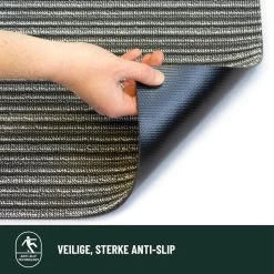Antislip Deurmat Buiten Studio M - OUTDOOR - Buitenmat - 60x100cm - Zwart - All-Weather Deurmat - Droogloopmat Buiten - UV-/Chloor-/Zoutwaterbestendig - Geschikt Voor Aan Buitendeur, Zwembad, Sauna, Buitendouche, BBQ, Camping -Philips Hue Winkel 1200x1200 3946