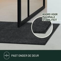 Deurmat Studio M - OPTICLEAN - Droogloopmat Binnen - 60X80 Cm - Grijs - Verschillende Afmetingen En Kleuren -Philips Hue Winkel 1200x1200 3981
