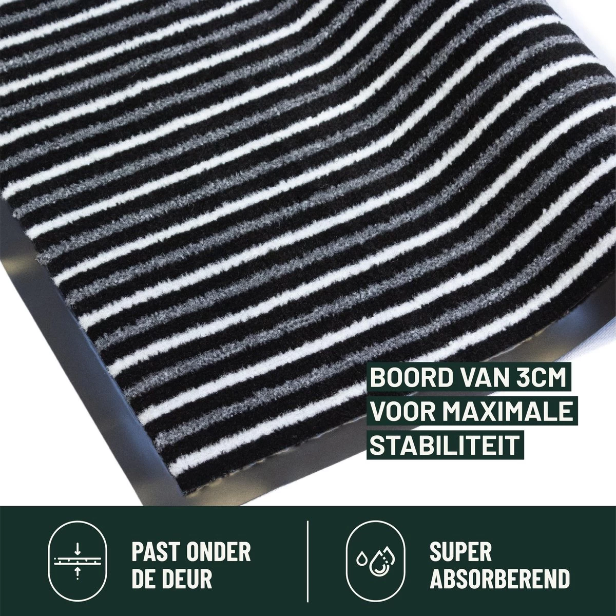 Deurmat Binnen Studio M - NEON - Droogloopmat Binnen 60X90 Cm - Schoonloopmat - Antislip Deurmat - Deurtapijt- Kwalitatieve Binnenmat - Inloopmat - Deurmatten Voor Binnen - Deurmat Voordeur - Matten - Verschillende Afmetingen 5 Deurmat Binnen Studio M - NEON - Droogloopmat Binnen 60X90 Cm - Schoonloopmat - Antislip Deurmat - Deurtapijt- Kwalitatieve Binnenmat - Inloopmat - Deurmatten Voor Binnen - Deurmat Voordeur - Matten - Verschillende Afmetingen - Afbeelding 3