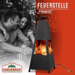 Gardebruk Pyramide Buitenhaard - 100 Cm - Zwart 25 Gardebruk Pyramide Buitenhaard - 100 Cm - Zwart -Philips Hue Winkel 1200x1200 4144