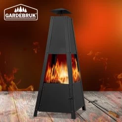 Gardebruk Pyramide Buitenhaard - 100 Cm - Zwart 26 Gardebruk Pyramide Buitenhaard - 100 Cm - Zwart -Philips Hue Winkel 1200x1200 4145