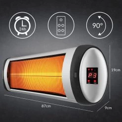 Monzana Infraroodstraler 2500W - 3 Verwarmingsniveaus - Zilver 24 Monzana Infraroodstraler 2500W - 3 Verwarmingsniveaus - Zilver -Philips Hue Winkel 1200x1200 4150