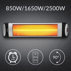 Monzana Infraroodstraler 2500W - 3 Verwarmingsniveaus - Zilver 36 Monzana Infraroodstraler 2500W - 3 Verwarmingsniveaus - Zilver -Philips Hue Winkel 1200x1200 4156