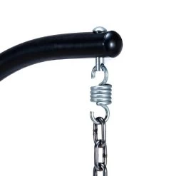 Merkloos Hangstoel Norway - Zwart Wicker & Touw Luxe Egg Hangstoel Met Dikke Antraciete Kussens Met Frame - Inklapbare Basket -Philips Hue Winkel 1200x1200 416