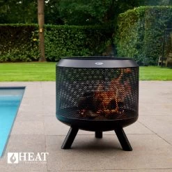 HEAT Outdoor Living - Trommelpot Incl. Grillrooster - Vuurkorf - Staal - Terrashaard - Vuurkorf Voor Buiten - Vuurton - Vuurhaard 10 HEAT Outdoor Living - Trommelpot Incl. Grillrooster - Vuurkorf - Staal - Terrashaard - Vuurkorf Voor Buiten - Vuurton - Vuurhaard -Philips Hue Winkel 1200x1200 4309