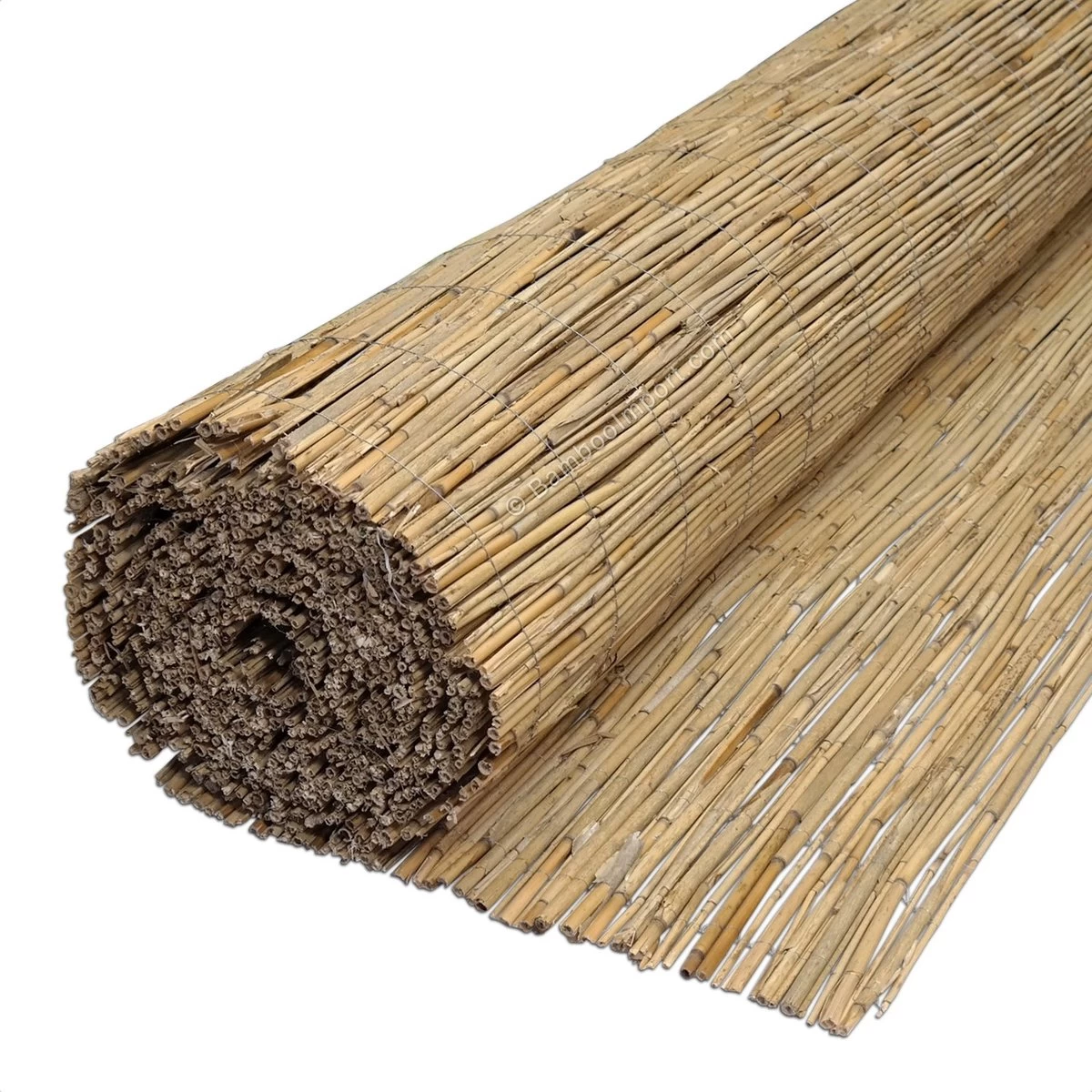 Bamboo Import Europe Rietmat Ongepeld 600 X 180 Cm 4 Bamboo Import Europe Rietmat Ongepeld 600 X 180 Cm - Afbeelding 2
