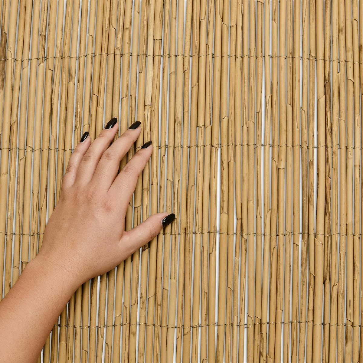 Sol Royal Premium Balkonscherm Riet - Privacyscherm Voor Balkon Solvision S36 - Balkondoek Riet 600x90cm 4 Sol Royal Premium Balkonscherm Riet - Privacyscherm Voor Balkon Solvision S36 - Balkondoek Riet 600x90cm - Afbeelding 2