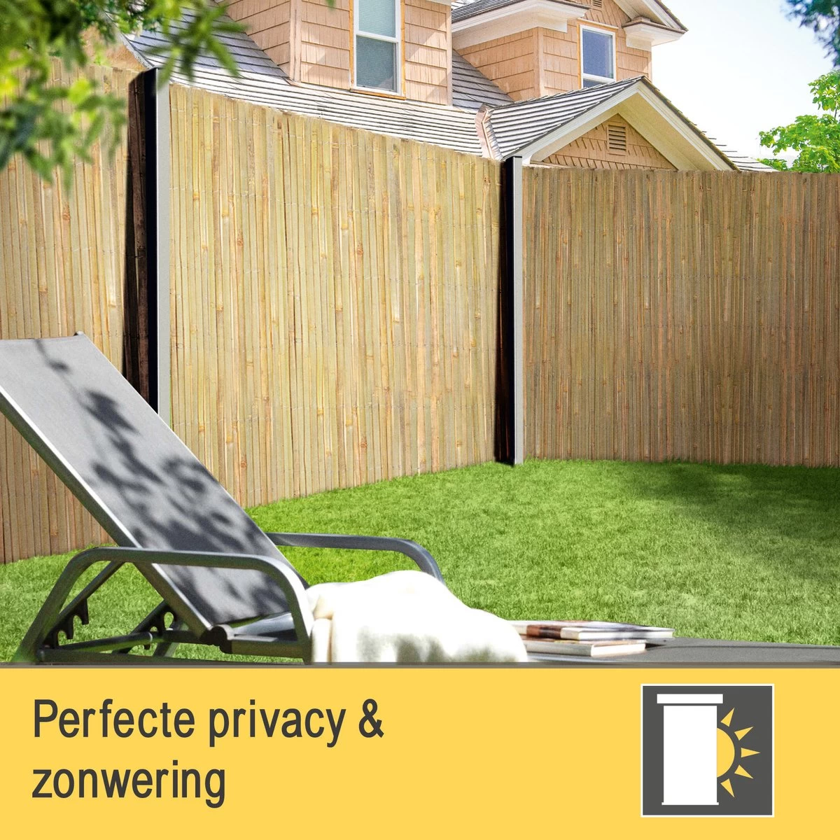 Sol Royal B89 – Premium Bamboemat 160x300cm – FSC® Balkonscherm Bamboe – Tuinscherm 6 Sol Royal B89 – Premium Bamboemat 160x300cm – FSC® Balkonscherm Bamboe – Tuinscherm - Afbeelding 4